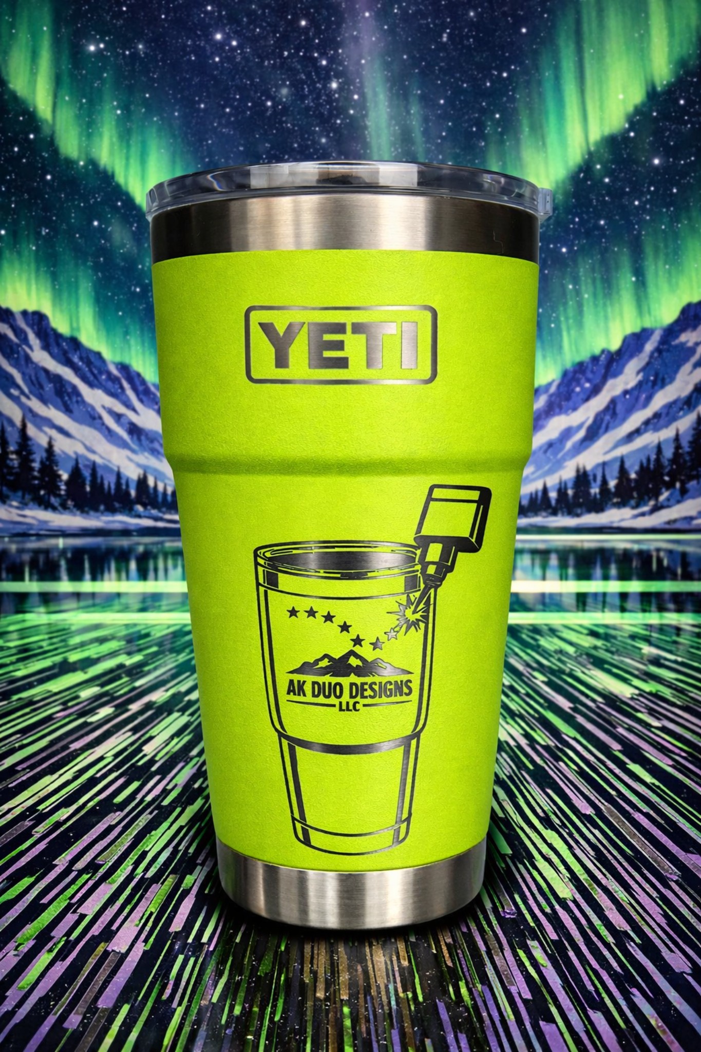 AK Duo Designs family engraving photo